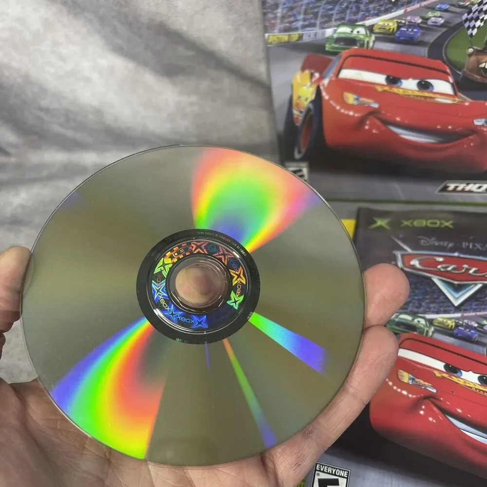 Disney Pixar Cars (Microsoft Xbox, 2006) Complete with Manual Tested